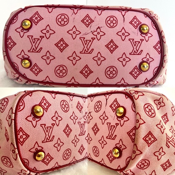 Louis Vuitton Monogram Red Canvas Cabas Ipanema - Picture 7 of 9